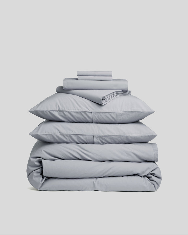 Brushed Cotton Bundle - Sky K/CK