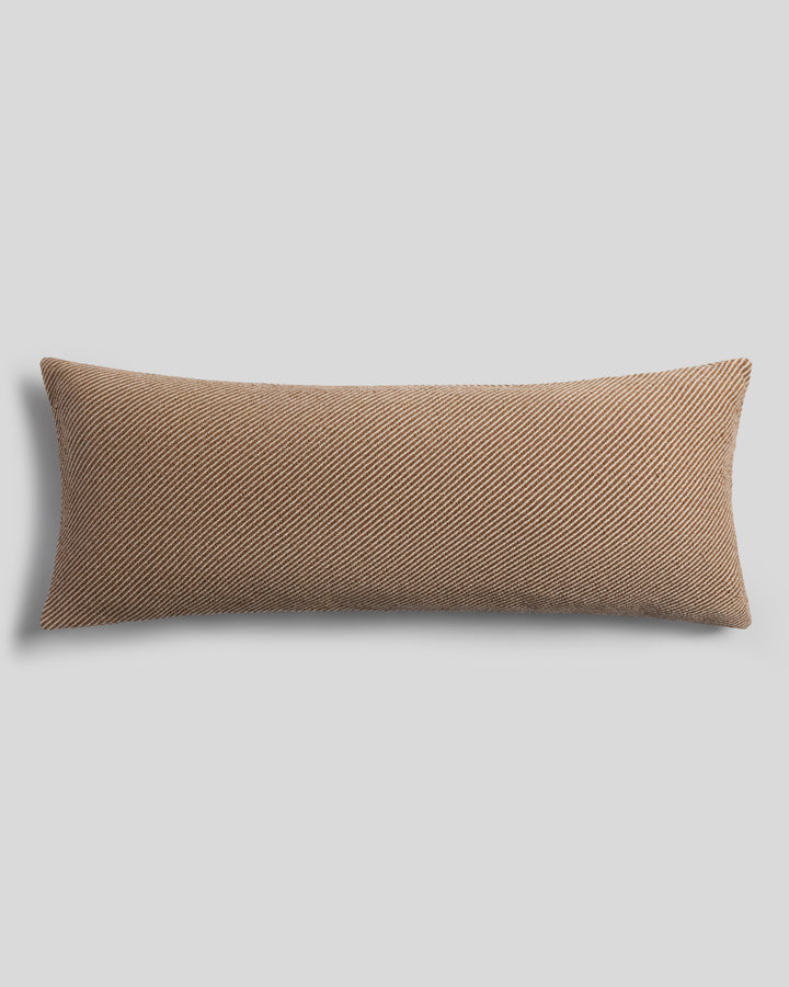 Chenille Twill Lumbar Pillow Cover - FINAL SALE (Natural)